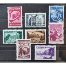 ARGENTINA 1939 GJ 823/30 SERIE COMPLETA NUEVA CON GOMA MUY LINDA MAYORIA MINT U$ 105